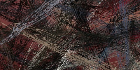 Vintage old fashion painting. 2d illustration. Texture backdrop. Creative chaos structure.