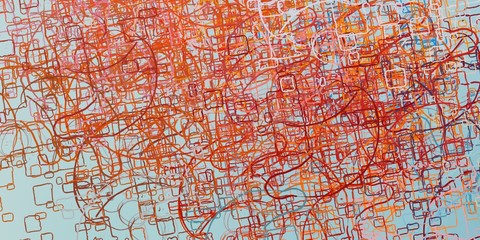 Vintage old fashion painting. 2d illustration. Texture backdrop. Creative chaos structure.