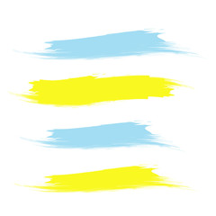 yellow marker text selection. Yellow watercolor hand drawn highlight