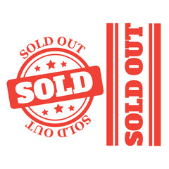 sold rubber stamp. Sold out stamps grunge. Sold out badge
