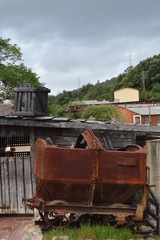 Wagon Of An Old Iron Extraction Mine In The Natural Park Of Cabarceno. August 25, 2013. Cabarceno, Cantabria. Holidays Nature Street Photography Animals Wildlife