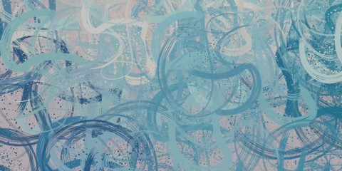 Vintage old fashion painting. 2d illustration. Texture backdrop. Creative chaos structure.