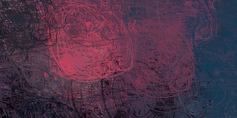 Vintage old fashion painting. 2d illustration. Texture backdrop. Creative chaos structure.