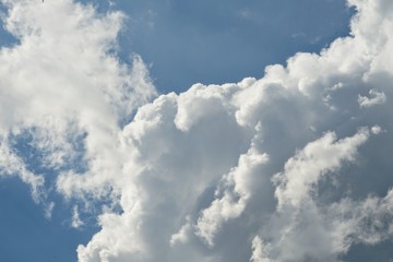 Fototapeta na wymiar High Detail White Clouds