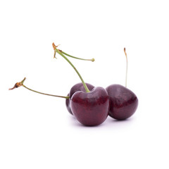 red wild cherries