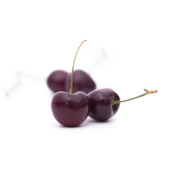 red wild cherries