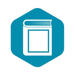 Thick book icon. Simple illustration of thick book vector icon for web