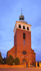 Church of Apparition of Blessed Virgin Mary in Jastarnia. Hel Peninsula. Poland