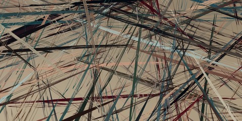 Handmade surreal abstract pattern. Modern artistic canvas. 2d illustration. Texture backdrop painting. Creative chaos structure.