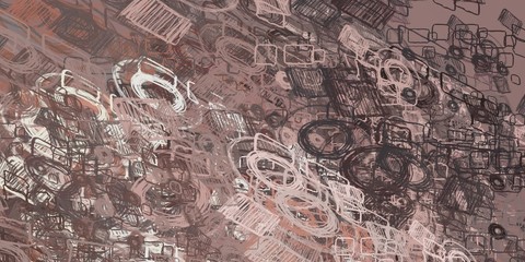 Crazy sketch random pattern. Creative chaos and variety structure. Modern art drawing painting. 2d illustration. Digital texture wallpaper. Artistic sketch draw backdrop material. 