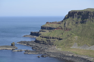 along the coast