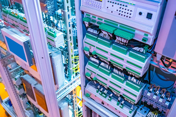 Multi-function electricity meter. Automation counter of parameters of electrical connection.An...