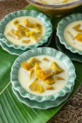 pumpkin in coconut cream