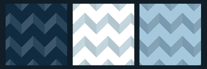 Seamless patterns ,blue ,abstract 