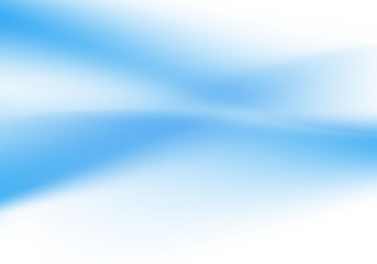 Abstract background, blue and white waves For assembling banners - modern design templates