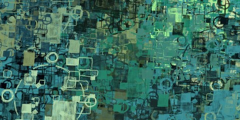 Crazy sketch random pattern. Creative chaos and variety. Modern art drawing painting. 2d illustration. Digital texture wallpaper. Artistic sketch draw backdrop material.