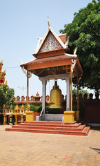 Wat Ounalom (Unnalom) temple in Phnom Penh. Cambodia
