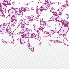 European Union Euro notes falling. Random EUR bill