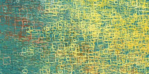 Fototapeta premium Crazy sketch random pattern. Creative chaos and variety. Modern art drawing painting. 2d illustration. Digital texture wallpaper. Artistic sketch draw backdrop material. 