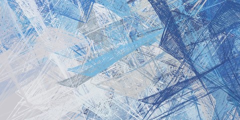 Handmade surreal abstract pattern. Modern artistic canvas. 2d illustration. Texture backdrop painting.