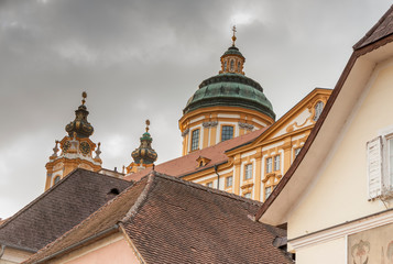 Fototapeta na wymiar Melk Abbey (Stift Melk), Austria