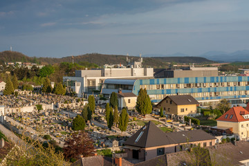 View on Melk city - Austria.