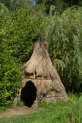 Historical settlement in Biskupin. Poland © Andrey Shevchenko