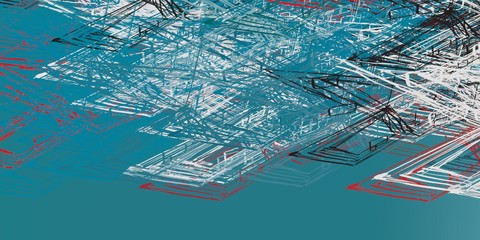 Handmade surreal abstract pattern. Modern artistic canvas. 2d illustration. Texture backdrop painting.