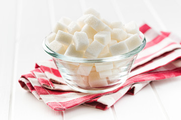 Sweet sugar cubes.