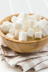 Sweet sugar cubes.
