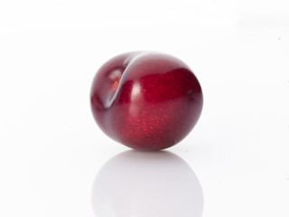 cereza, picota, sobre un fondo blanco. cherry, picota, on a white background.
