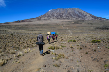 Der Weg zum Kilimandscharo