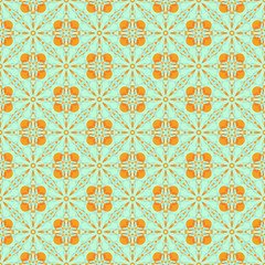 Ice Oranges Or Maybe Peaches Seamless Pattern