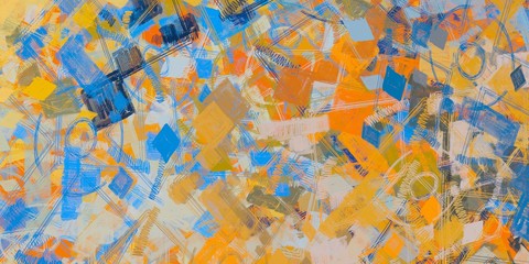 Crazy sketch random pattern. Creative chaos and variety. Modern art drawing painting. 2d illustration. Digital texture wallpaper. Artistic sketch draw backdrop material. 