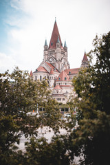 Fototapeta premium Franz von Assisi Kirche, Wien