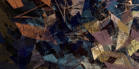 Art wallpaper. Digital canvas. 2d illustration. Texture backdrop painting.