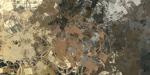 Crazy sketch random pattern. Creative chaos and variety. Modern art drawing painting. 2d illustration. Digital texture wallpaper. Artistic sketch draw backdrop material. 