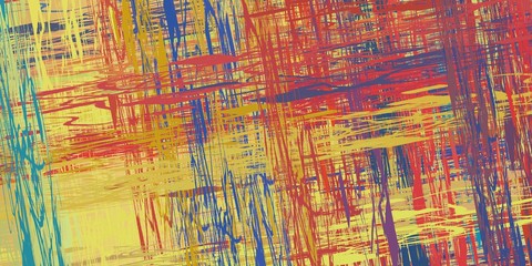 Obraz premium Brush painting. Artistic canvas. Oil art. 2d illustration. Texture backdrop.