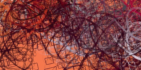 Crazy sketch random pattern. Creative chaos and variety. Modern art drawing painting. 2d illustration. Digital texture wallpaper. Artistic sketch draw backdrop material. 