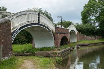 Fototapeta premium bridges over a canal