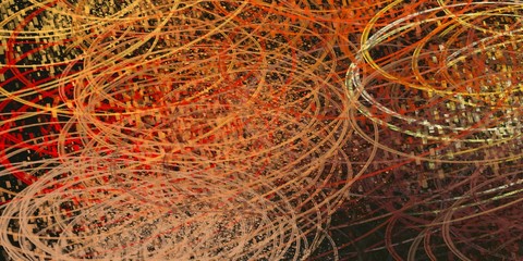 Crazy sketch random pattern. Creative chaos and variety. Modern art drawing painting. 2d illustration. Digital texture wallpaper. Artistic sketch draw backdrop material. 