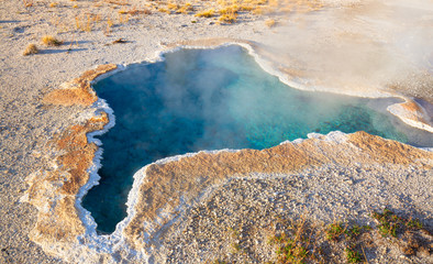 Black sands geyser basin