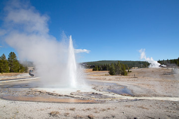 Black sands geyser basin