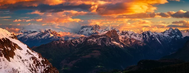 Passo di Giau bei Sonnenuntergang, Belluno - Italien © Sebastian Warneke