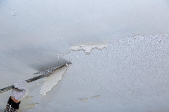 Take off in the popcorn ceiling home wall texture removal
