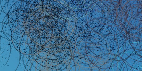 Handmade surreal abstract pattern. Modern artistic canvas. 2d illustration. Texture backdrop painting.