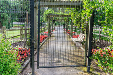 Garden Gate And Walkway 2