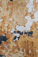 Old Weathered Brownish Damaged Concrete Wall Texture