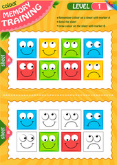 draw colour children adult level