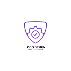 Protection Gear Security Design Logo